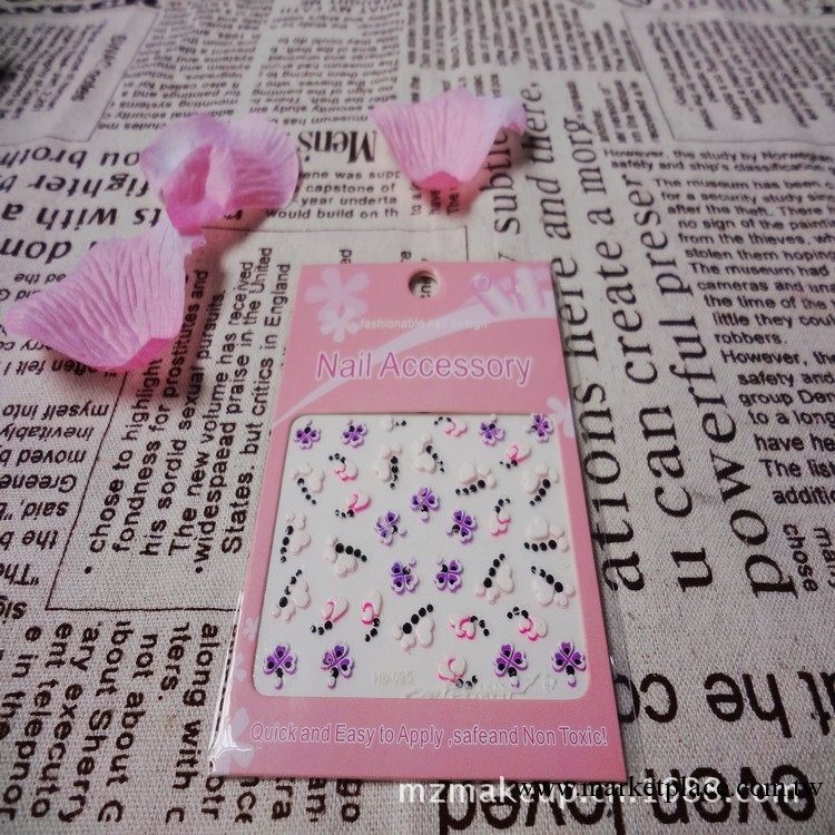 批發美甲貼印花多款指甲貼工廠,批發,進口,代購