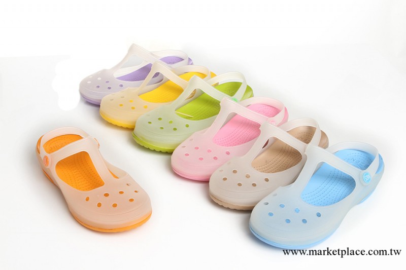 2013變色瑪麗珍洞洞鞋批發 女士涼鞋花園鞋女式平底鞋子沙灘鞋工廠,批發,進口,代購
