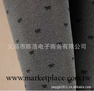 2101日本外貿原單 天鵝絨灰底黑色蝴蝶結連褲襪絲襪工廠,批發,進口,代購