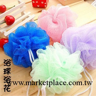 15克浴花/浴球/浴擦/彩色沐浴球 洗澡必備／洗浴用品 廠傢批發工廠,批發,進口,代購