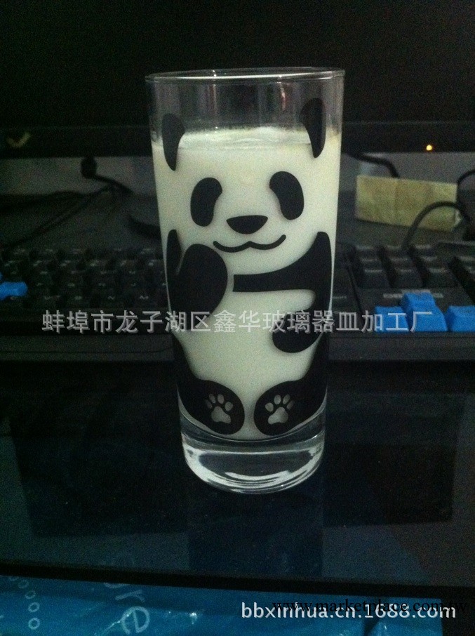 廠傢批發批量定制 現貨 熊貓牛奶杯創意杯子玻璃杯水杯!批發・進口・工廠・代買・代購