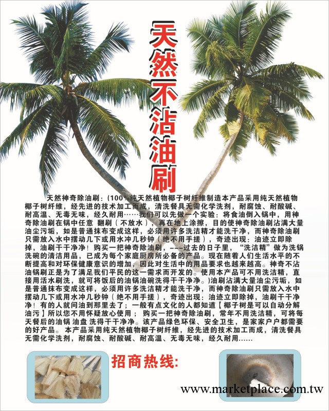 天然不沾油刷  纖維刷 跑江湖工廠,批發,進口,代購