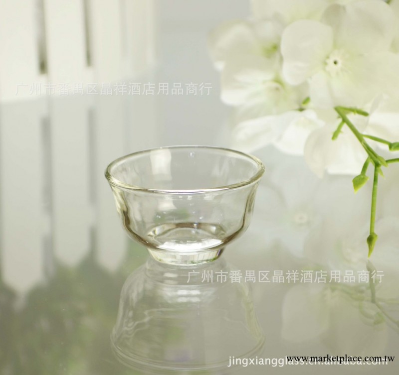 透明玻璃杯小茶杯子 茶水杯 耐熱玻璃茶器（口徑56MM）30ML工廠,批發,進口,代購