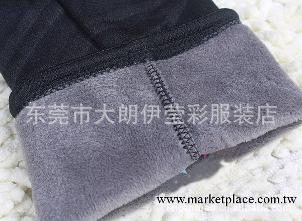 冬款外貿原單韓國時尚百搭棉質加絨加厚保暖褲 打底褲工廠,批發,進口,代購
