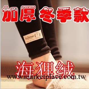 韓國原單小貓圖案打底褲 保證全棉加厚抗起球 秋冬保暖九分褲工廠,批發,進口,代購