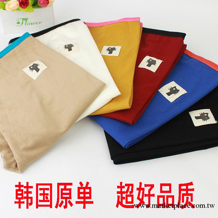 2012 秋季新款 出口韓國原單 小貓圖案打底褲 九分褲工廠,批發,進口,代購