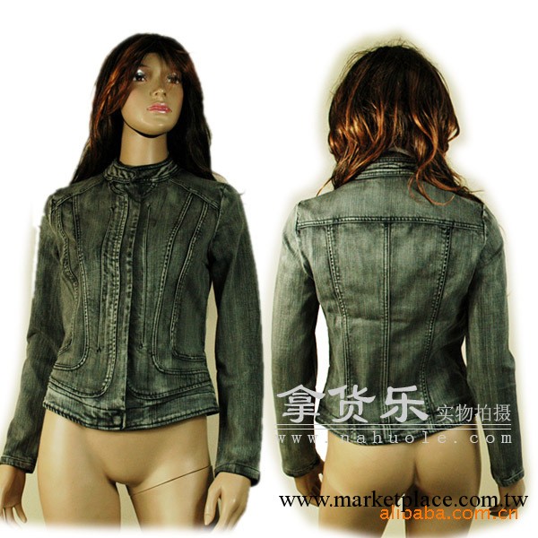 韓國原單正品女裝機車牛仔新款小外套批發工廠,批發,進口,代購