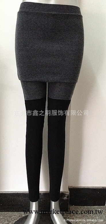 新款 韓國原單 撞色 羊毛絨磨毛 打底褲 裙褲1119工廠,批發,進口,代購