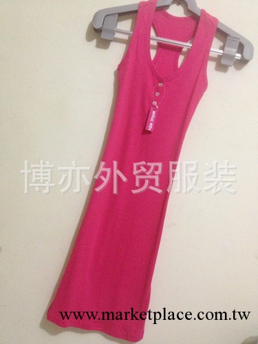 2013韓國原單工字背心修身連衣裙工廠,批發,進口,代購