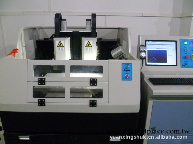 雙主軸高速高精密(數控機床)(CNC)雕銑機.大理石機身.6萬轉主軸工廠,批發,進口,代購