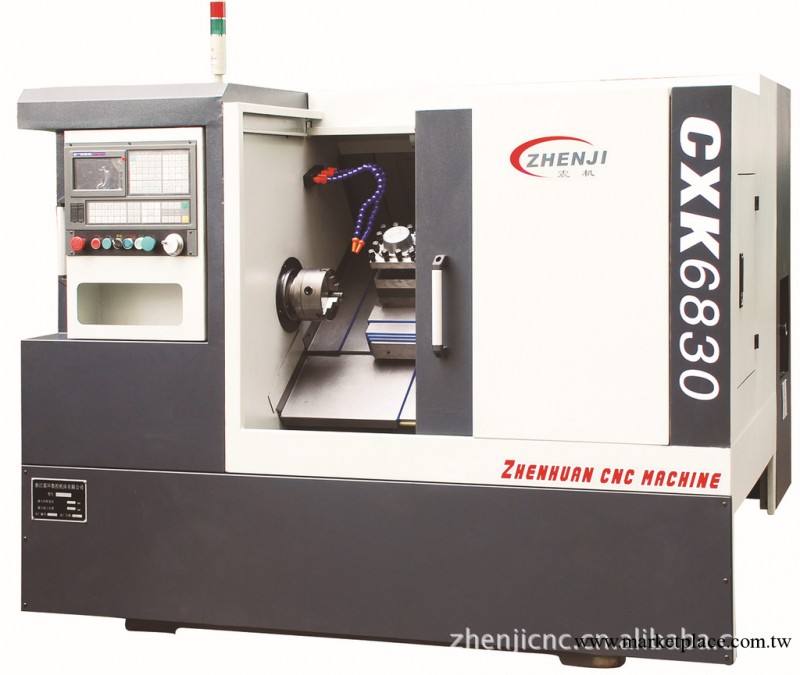 供應震環CNC6830線軌斜床 數控車床 蘇州辦事處工廠,批發,進口,代購