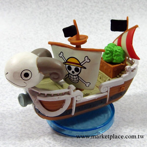 動漫周邊海賊王梅利號船小號藍色底板擺件禮品生日禮物玩具工廠,批發,進口,代購