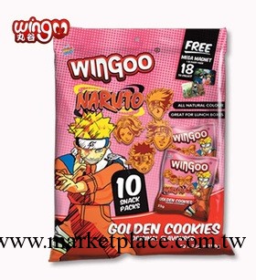 WINGOO 卡通動漫造型餅幹 火影忍者 250g 進口餅幹 進口食品批發工廠,批發,進口,代購