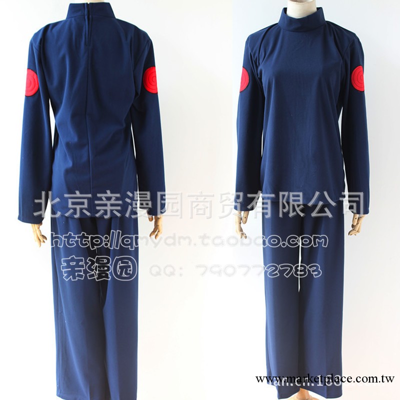 火影忍者 衣服 忍者絨衣褲 上忍 卡卡西cos套裝 藍絨衣褲工廠,批發,進口,代購