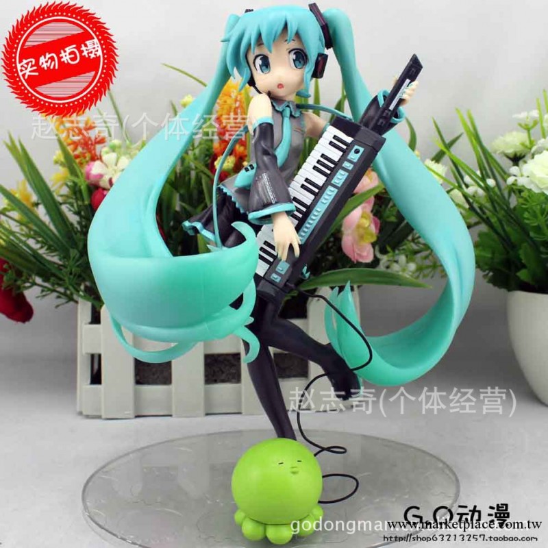 動漫周邊 模型手辦 初音未來 MIKU 初音電吉他演唱會彈琴手辦工廠,批發,進口,代購