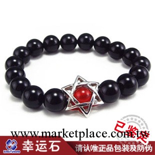卡通動漫周邊 火影忍者手鏈 佐助 萬花筒寫輪眼 瑪瑙手鏈工廠,批發,進口,代購