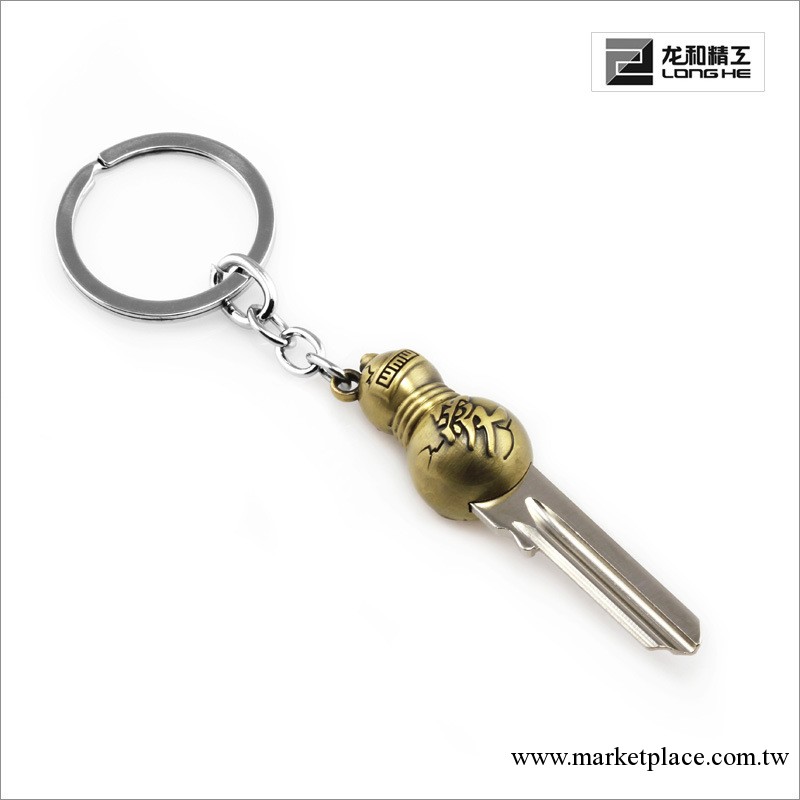 龍和精工 動漫周邊 火影忍者-經典葫蘆鑰匙胚 動漫鑰匙扣 掛扣工廠,批發,進口,代購