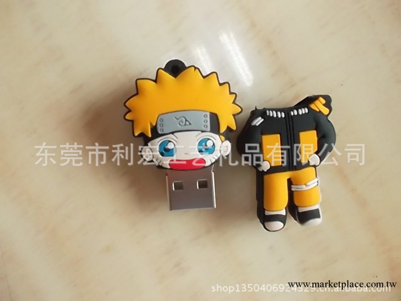 廠傢供應 新款 動漫系列 火影忍者u盤外殼 pvc軟膠 u盤外殼工廠,批發,進口,代購