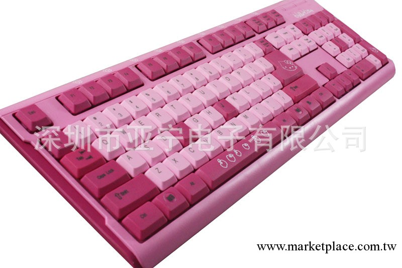 Hello Kitty-08 防水鍵盤[USB] 粉色電腦單鍵盤 電腦配件批發網工廠,批發,進口,代購