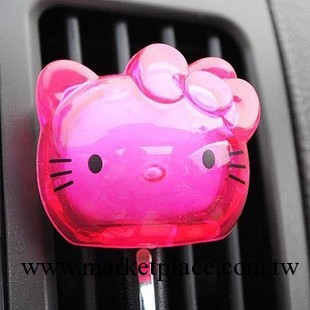 KT貓出風口香水 Hello Kitty 車載香水 汽車香水 一對裝工廠,批發,進口,代購