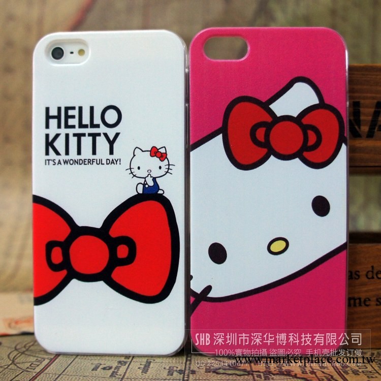 卡通iphone4s手機殼彩繪外殼iphone5保護套hello Kitty貓手機套工廠,批發,進口,代購