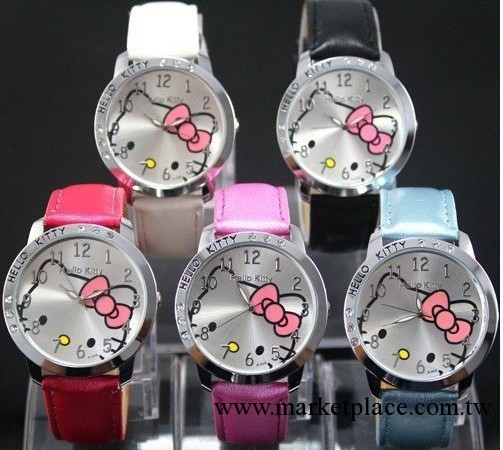 當天發貨 hello kitty系列皮帶手表 學生手表 價格優勢！工廠,批發,進口,代購