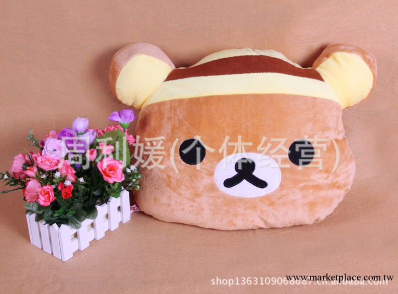 爆款 日本rilakkuma毛絨禮品 大號蜜蜂造型 輕松熊抱枕工廠,批發,進口,代購