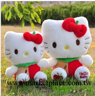 批發熱賣 KT貓 蘋果hello kitty 熱賣毛絨玩具 公仔 大號生日禮物工廠,批發,進口,代購