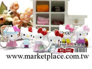 hello Kitty KT貓 海邊沙灘 手辦公仔玩偶 擺件 動漫模型 鑰匙扣工廠,批發,進口,代購