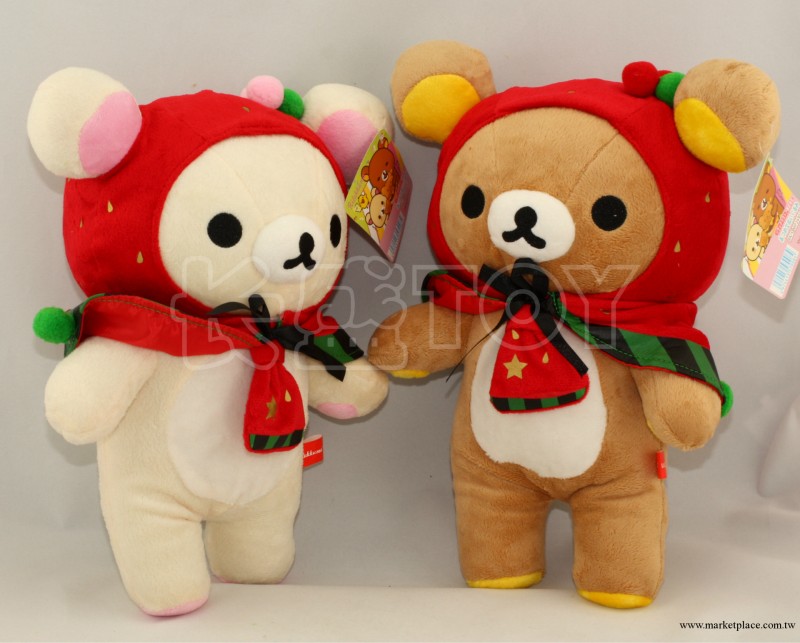 【全場促銷！】rilakkuma 輕松熊 毛絨玩具 日本熊 情侶熊工廠,批發,進口,代購