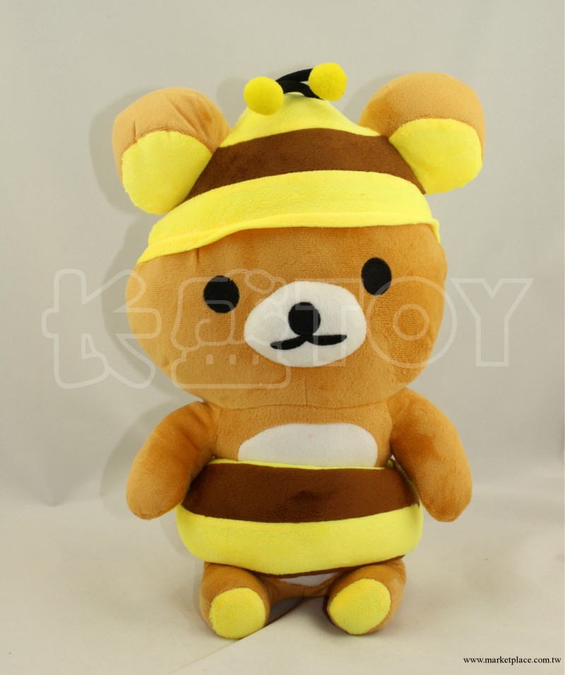 【全場促銷！】rilakkuma 輕松熊 毛絨玩具 日本熊 蜜蜂工廠,批發,進口,代購