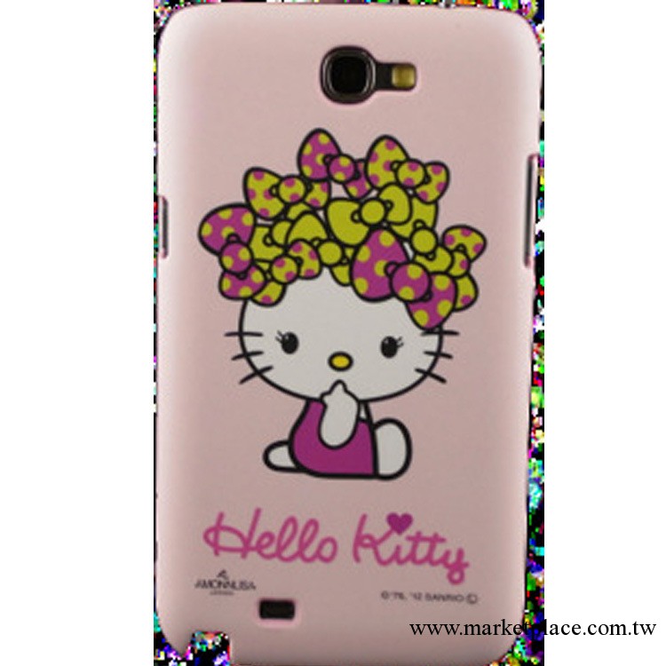 潮牌 Hello Kitty 凱蒂貓 三星NOTE2 手機套 N7100保護套外殼工廠,批發,進口,代購