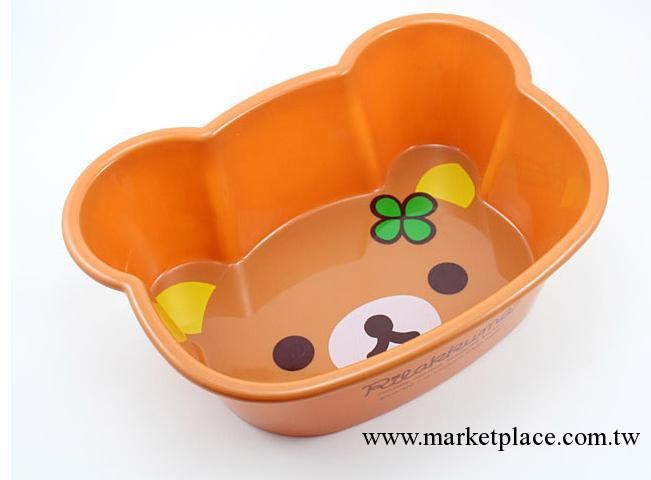 輕松熊rilakkuma 塑料洗臉盆/水果盆/收納盆/雜物盆廠傢批發批發工廠,批發,進口,代購