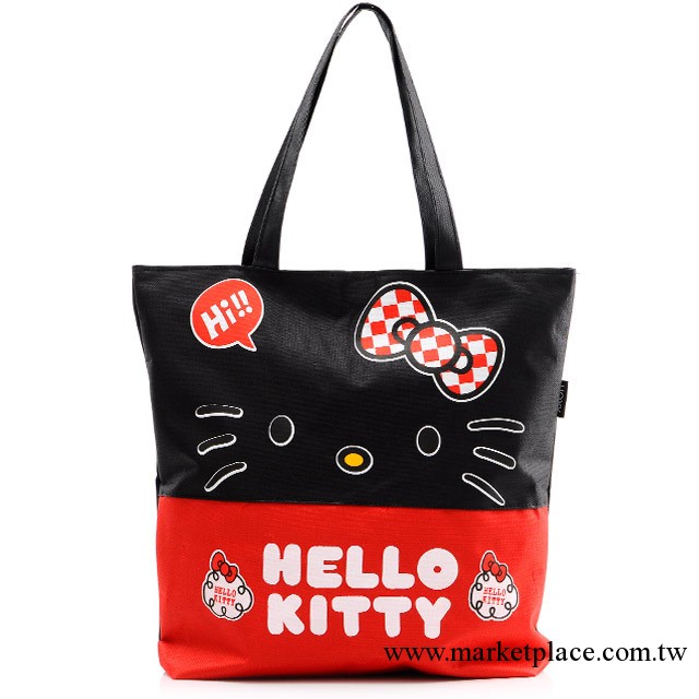 時尚歐美風格HELLO KITTY 現代加厚尼龍單肩包 女士單肩包工廠,批發,進口,代購