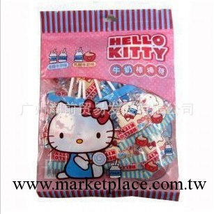 促銷 買十送一  HELLO KITTY水果 牛奶棒棒糖8支裝50克*10袋批發・進口・工廠・代買・代購