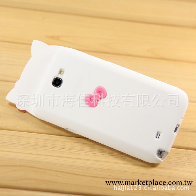 三星N7100 note 2矽膠套卡通hello kitty手機套  保護套工廠,批發,進口,代購