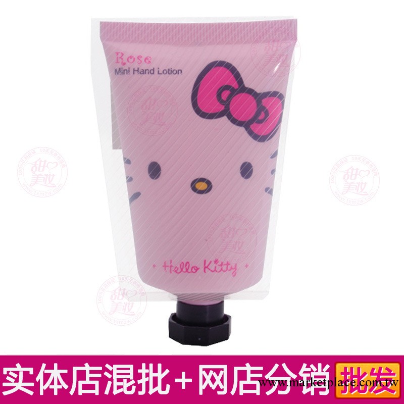 供應香港進口Hello kitty玫瑰保濕滋潤護手霜55ml 優質化妝品貨源工廠,批發,進口,代購