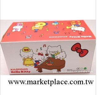 木制玩具 嬰幼兒遊戲 HELLO KITTY貓敲琴 八音琴工廠,批發,進口,代購