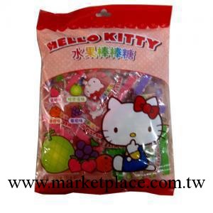 零食批發不二傢快樂園HELLO_KITTY 水果棒棒糖8支裝55g*10袋每組工廠,批發,進口,代購