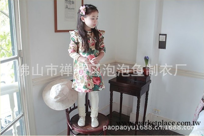 2013秋款 品牌童裝 新品上市 大牡丹花韓國童裙 PPY733工廠,批發,進口,代購