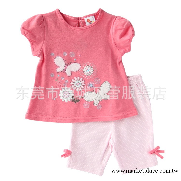 外貿童裝Preety 2013新款蝴蝶可愛套裝（TK1765 一手6套）工廠,批發,進口,代購