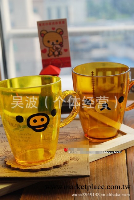 特價 日本原單 Rilakkuma 輕松小熊漱口杯水杯杯子face系列工廠,批發,進口,代購