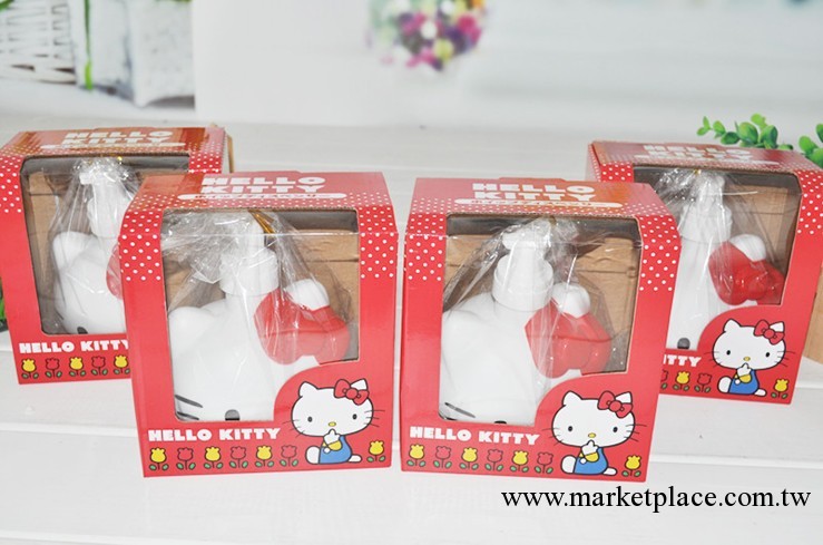 廠傢直銷批發 正品 蝴蝶結HELLO KITTY 洗手液瓶含彩盒批發・進口・工廠・代買・代購