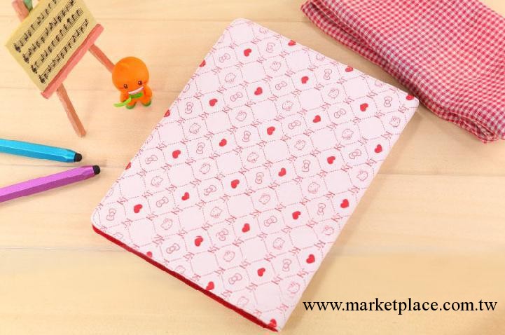 Hello kitty 可愛卡通 ipad2保護套 皮套 SmartCover 保護殼 廠傢工廠,批發,進口,代購