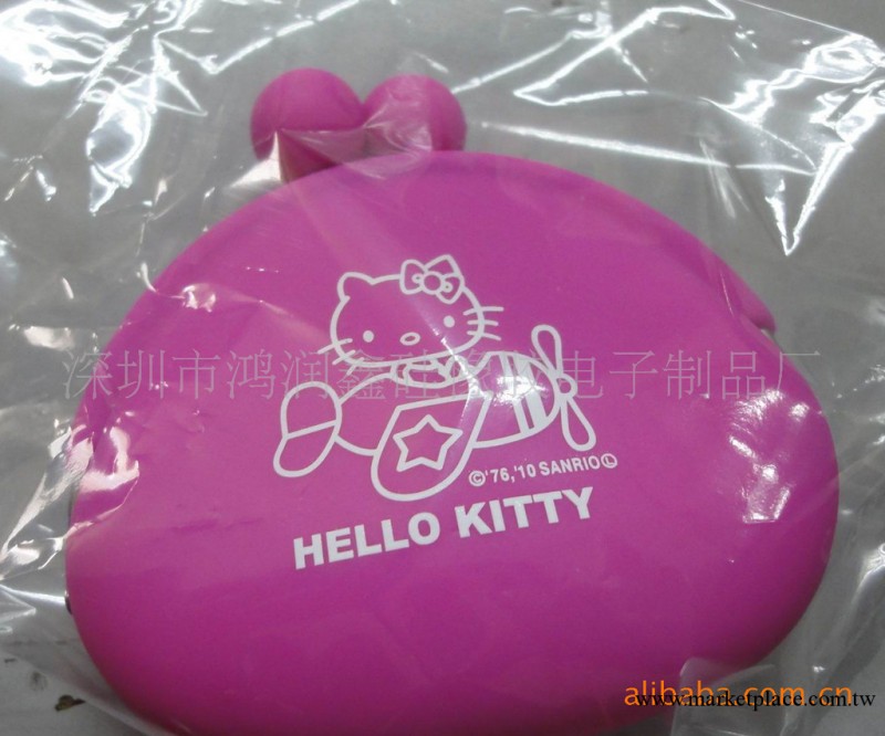 【義烏熱賣】日本原款可愛矽膠錢包-hello kitty貓圖案矽膠錢包工廠,批發,進口,代購