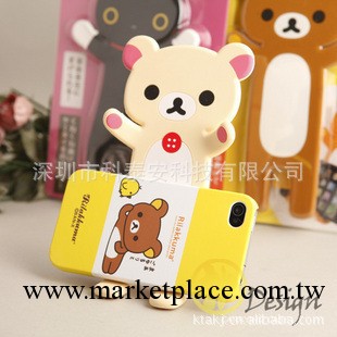 Rilakkuma 輕松小熊輕松熊iphone itouch隨意彎曲手機座 支架工廠,批發,進口,代購