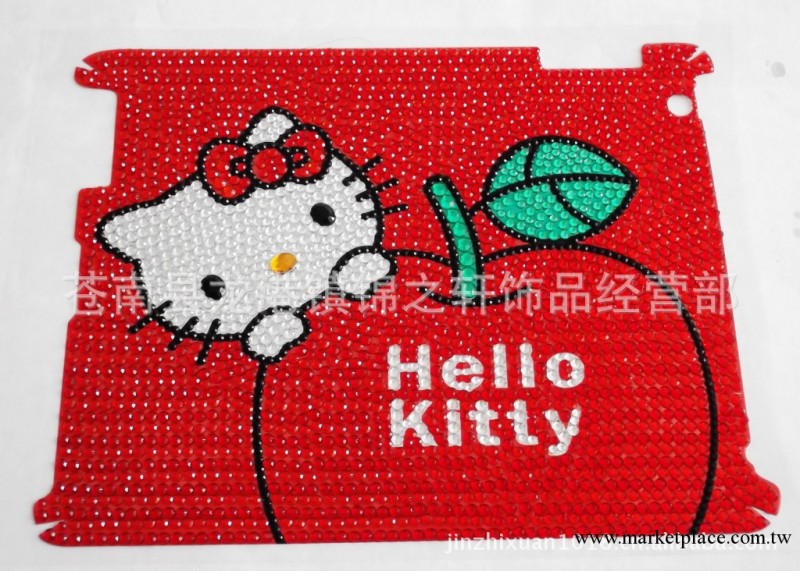 廠傢生產銷售HELLO KITTY圖案筆記本貼鉆產品工廠,批發,進口,代購