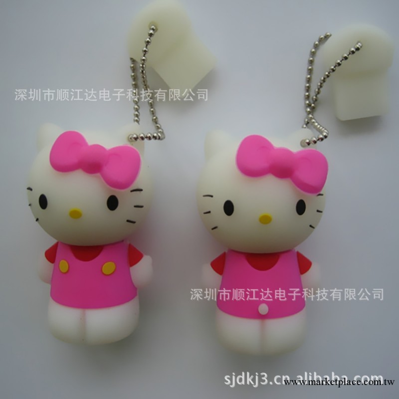 U盤工廠/KT貓卡通u盤 hello kitty貓優盤4G 2G 8G工廠,批發,進口,代購