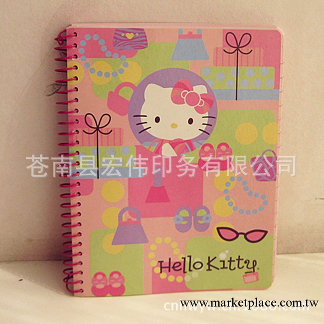 【宏偉印務】HELLO KITTY 筆記本 記事本工廠,批發,進口,代購