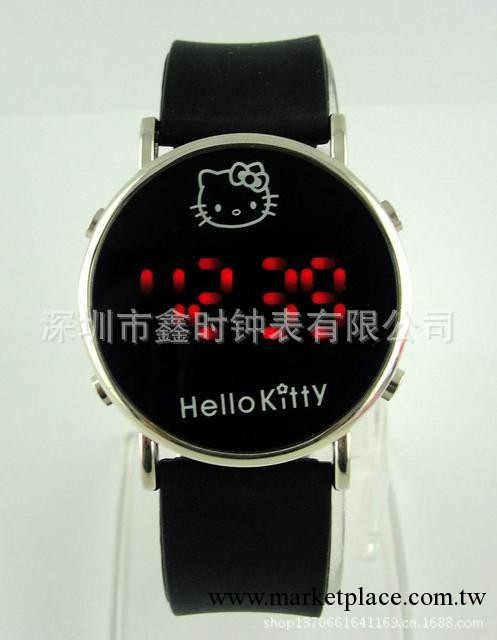 HELLO KITTY watch LED 手表 凱蒂貓 小貓 時尚LED 學生手表工廠,批發,進口,代購